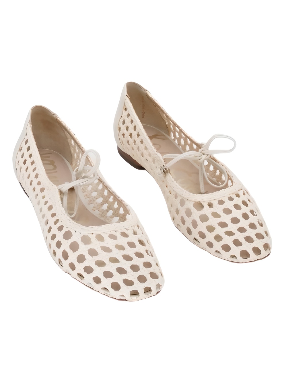 Sam Edelman Marcie Ivory Woven Ballet Flats Size 9M